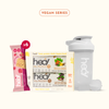 Load image into Gallery viewer, [Heal Bundle Set] 6 Sachets Variety Box + 6 Breakfast Protein Bars + Heal Grey Shaker (500ml)