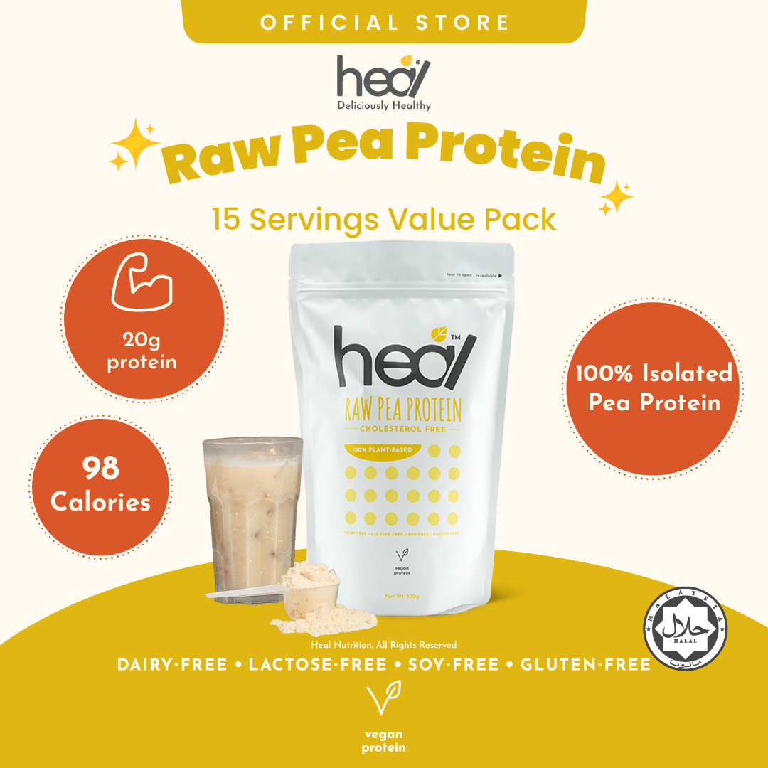 Heal Raw Pea Protein, 500g