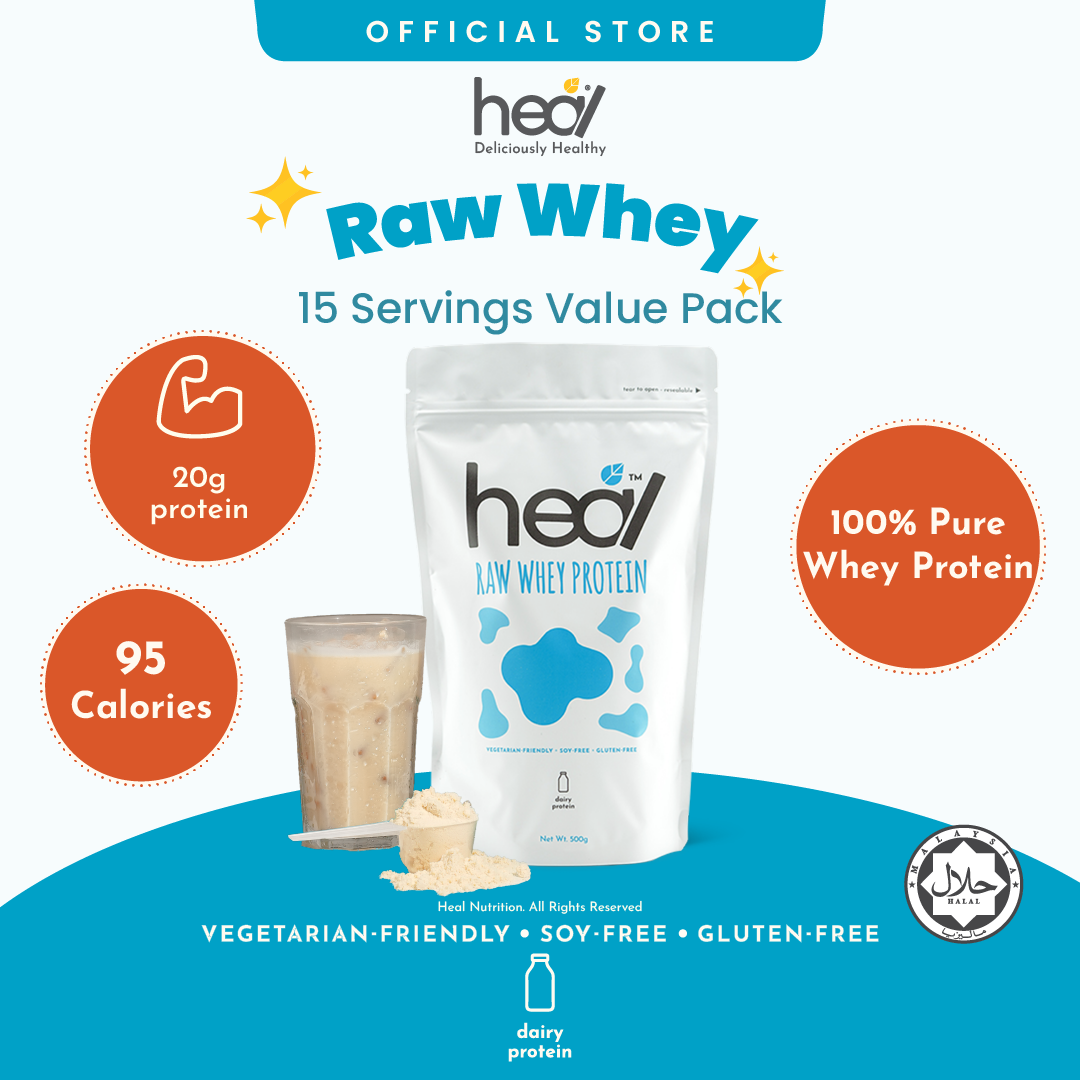 Heal Raw Whey Protein, 500g