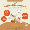 [Subscription Plan] Radiant Brown Rice Vegan Protein Shake, 16 Sachets (36g)